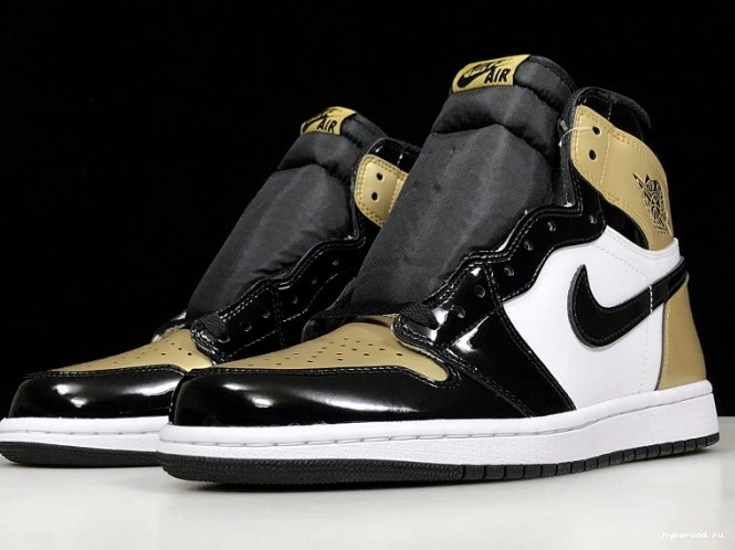 Jordan Retro 1 Toe High Glod 861428-007 Air 0524